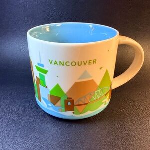 Starbucks “You Are Here” Vancouver Mug with Blue Interior